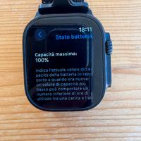 Apple Watch ultra 2 nero con bracciale  titanio
