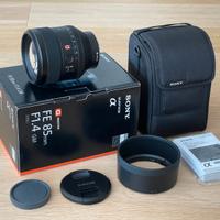 Sony FE 85mm f/1.4 GM - Garanzia Italia ancora 17M