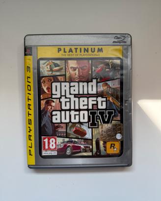 PS3 Grand Theft Auto IV Platinum Edition