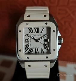 VENDUTO 
Cartier Santos 100 , ref 2878 