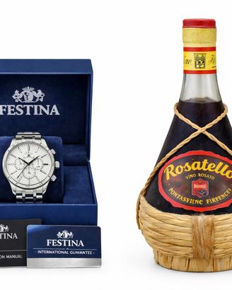 Lotto vintage/collezione–Festina+fiasco Ruffino