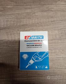 Set 10 Punte Diamantate DKIBBITH per Trapano