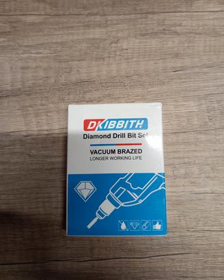 Set 10 Punte Diamantate DKIBBITH per Trapano