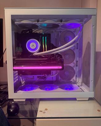 Pc da gaming amd piu monitor asus pg27aqdm