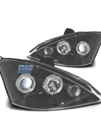 FARI PER FORD FOCUS 01-05 ANGEL EYES SFONDO NERO