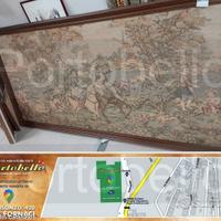 Codice: 3621 QUADRO ARAZZO IN TELA ANNI 60 RAFFIG