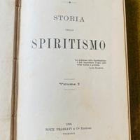 “Storia dello Spiritismo” libro antico 1896
