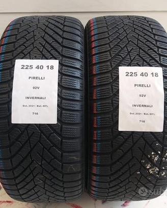 2 gomme 225 40 18 pirelli a716