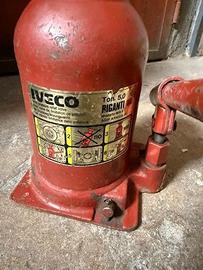 Cric idraulico a basso profilo a mano 5T