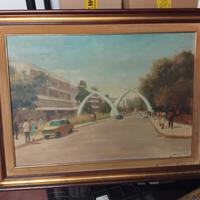 quadro Amelio Griguolo opera Mombasa 50x70 firmata