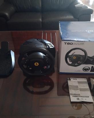 thrustmaster T80 volante sia PS4 che PS5 