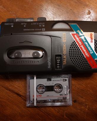 Registratore vocale microcassetteSanyo TRC-570M