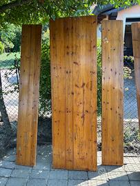 Set Birreria In Legno - 3 Tavoli + 8 Panche