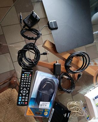 Digitale terrestre più antenna portatile 