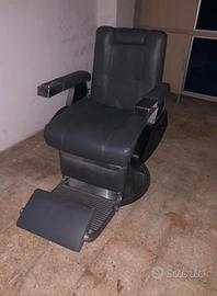 Poltrona da barbiere professionale