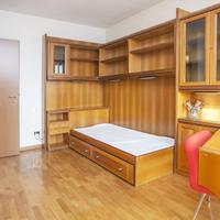 Cameretta a ponte in noce, fatta a mano, vintage