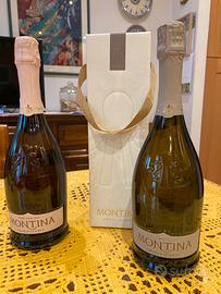 2 bottiglie Montina Franciacorta