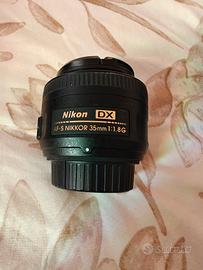 Nikon af-s Nikkor 35mm 1.8 G DX