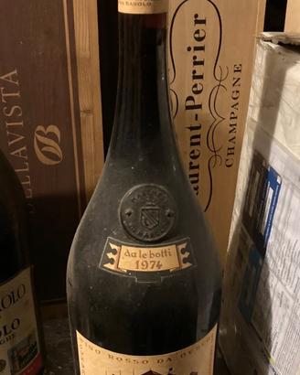 Bottiglie vino vintage grossi formati