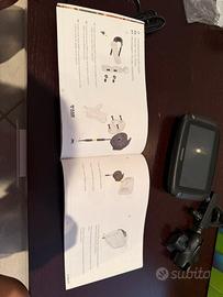 Navigatore moto TomTom Rider, kit completo.