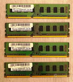 8GB RAM Samsung DDR3 PC3-10600U 1333Mhz