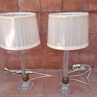 set 2 lumi cristallo 