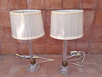 set 2 lumi cristallo 