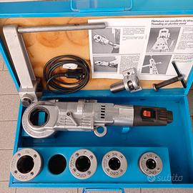 Filettatrice elettrica portatile