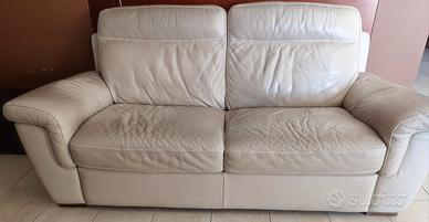 Divano 3 posti in pelle Divani & divani by Natuzzi