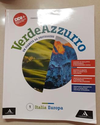 Libri geografia VerdeAzzurro 1  3 Scuola Media