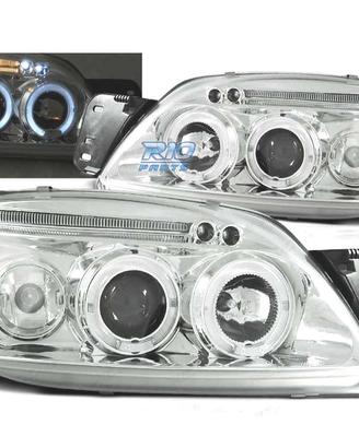 FARI FORD FIESTA 99-02 ANGEL EYES FONDO CROMATO