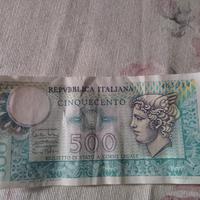 500 lire di carta