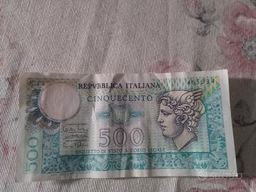 500 lire di carta