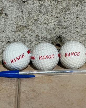 Palline da golf range