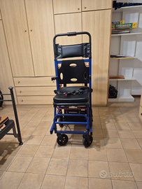 Sedia montascale a batteria per disabili
