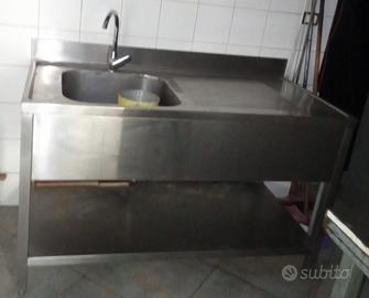 Lavandino acciaio