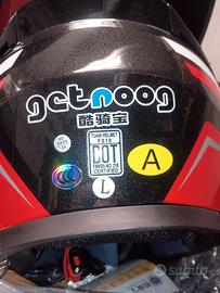 Casco moto comopleto di bluetooth