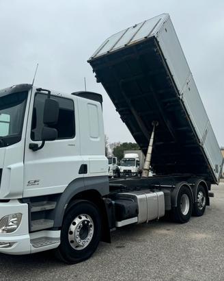 DAF CF 460 RIBALTABILE TRILATERALE ADR 6X2 EURO 6