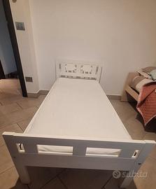 Letto Ikea Kritter, completo di materasso