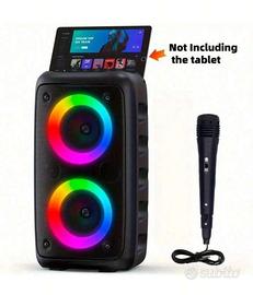 Wireless Speaker con Subwoofer, Party Light LED