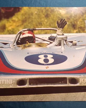 Poster Vintage Porsche 908 Martini Racing 