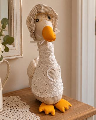 Nonna papera fermaporta shabby chic - 40 cm