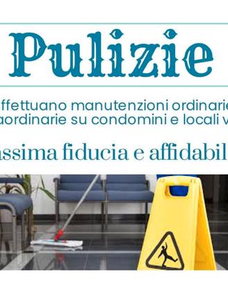 Pulizie condominiali e locali