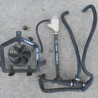 Ventola e tubi radiatore aprilia scarabeo rotax