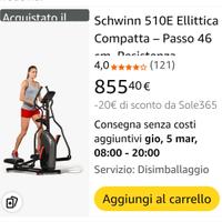 Ellittica SCHWINN 510E
