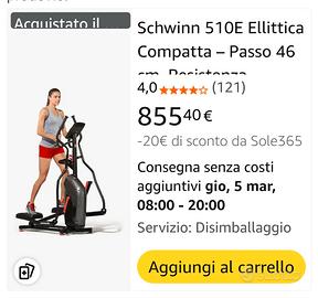 Ellittica SCHWINN 510E