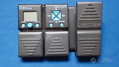 Zoom G1X on  Pedaliera digitale