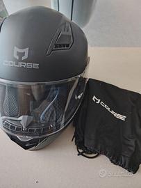 Casco Raider 2.0 XS visiera parasole+trasparente