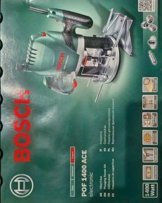 FRESATRICE BOSCH POF 1400 ACE Potenza 1450W,
