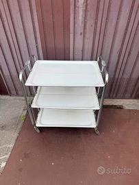 Carrellino porta vivande vintage, anni 70
